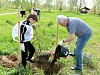 Более 200 деревьев высадила Балаковская АЭС за три года в рамках акции «Сад Памяти»